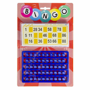Sett tal-Logħob tal-Bingo fuq Kard (6 biċċiet)