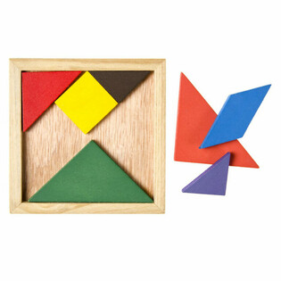 Sett ta' Puzzles tat-Tangram tal-Injam (12-il biċċa)