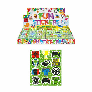 Stickers Divertenti - Mudell: Gamer (120 biċċa)