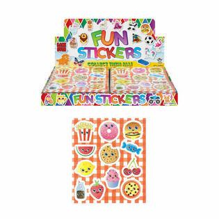 Stickers Divertenti - Mudell: Food Faces (120 pz.)
