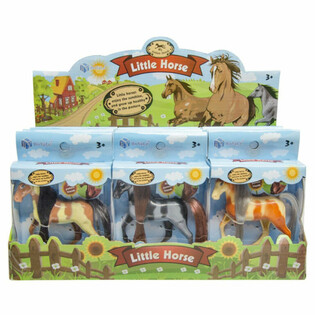 LITTLE HORSE - żwiemel tal-logħob f'displej (12-il biċċa)