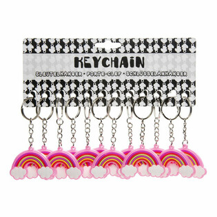KEYCHAINS TAL-ARCOBALENU (48 BIĊĊA)