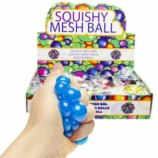 BALLUN SQUISHY - Dijametru: 5 CM - MIX TA' KULURI JILGĦU F'DISPLAY (24 biċċa)