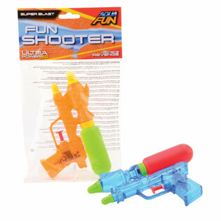 AQUA FUN - Pistoli tal-Ilma, 16 cm - Bil-Karta Header (12-il biċċa)