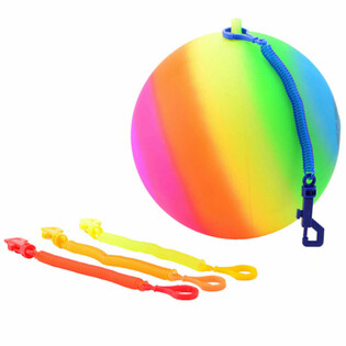 BALLUN TAL-QAWSALLA B'KORDA / BUNGEE BALL Ø23 Cm (36 biċċa)