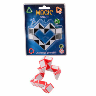 MAGIC SNAKE - Puzzle 3D Serpent fuq Karta (24 biċċa)