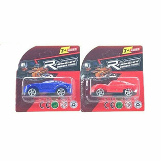 MIX TA' KARRUŻI SPORTIVI PULL BACK FUQ BLISTER CARD (24 biċċa)