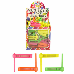 Rattles żgħar f'display - Neon Mix (108 pz.)