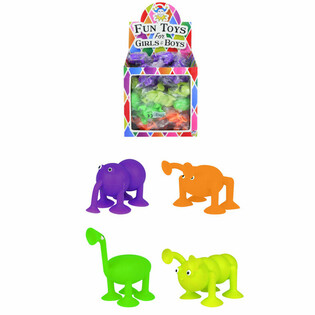 ANNIMALI DIVERTENTI BI SUCKER CUPS FIL-DISPLAY (40 biċċa)