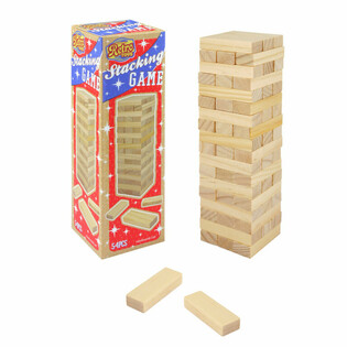 RETRO TOYS - TORRI TAL-INJAM - Logħba tat-Torri 54 biċċa (1 pz)