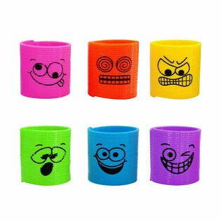 MINI SPIRALI FUNNY FACES Ø3.5 CM (6 biċċiet)