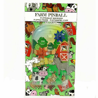Logħba Pinball Annimali tar-Razzett fuq Kard