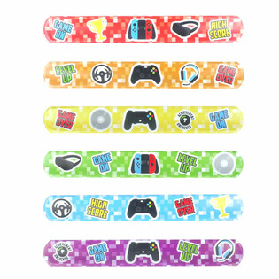 Gamer Slap Bracelets - Mix (120 biċċa)