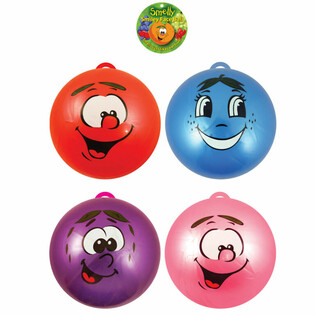Boċċa Smiley Face Ø 23 cm bil-ganċ (12-il biċċa)