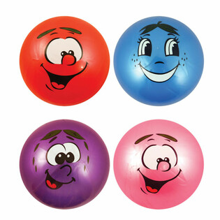 Ballun tal-Wiċċ Smiley Ferrieħi &Oslash; 25 cm (12-il biċċa)