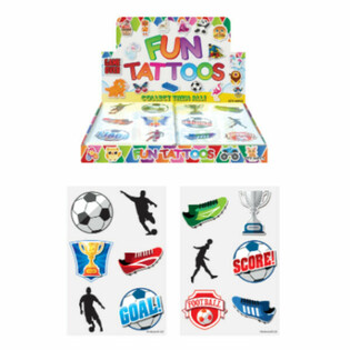 TATTOOS DIVERTENTI - MUDELL: FUTBOL F'DISPLAY (96 biċċa)