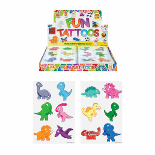 Tattoos Divertenti - Mudell: Dinosawru f'Display (96 biċċa)