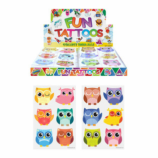 Fun Tattoos Kokka - Display (96 Biċċa)