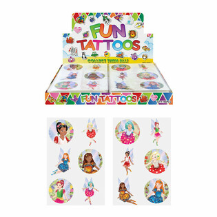 Fun Tattoos - Fairy Display (96 biċċa)