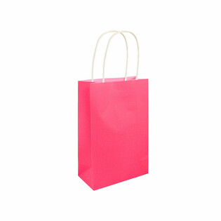 BORKA TAL-KARTA BL-IDDEJN - 14x21x7 cm - Kulur: NEON PINK (24 biċċa)