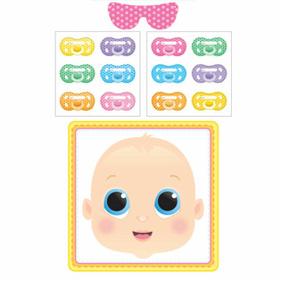 LOGĦBA BABY SHOWER - STICK THE DUMMY (12-il biċċa)