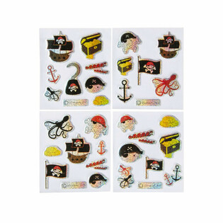 STICKS TAL-GLITTER - MUDELL: PIRATA (100 biċċa)