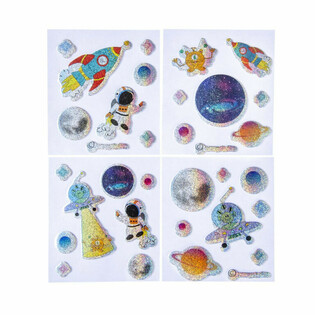 STIKERS LI JIDDU - MUDELL: SPAZJU (100 biċċa)
