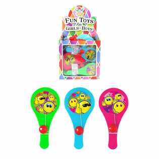 Logħba Smiley Paddle Bat - Display (96 pz.)