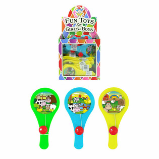 Logħba Paddle Bat: Annimali tar-Razzett - Display (96 biċća)