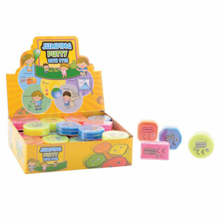Jumping Putty b'Għajnejn f'Display (48 biċċa)