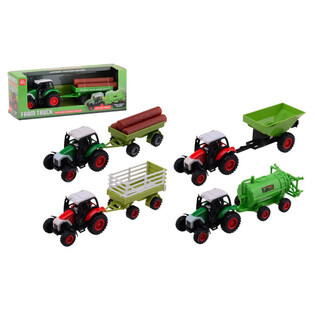 FARM MASTER - SET TA' TRAKTORS DIE-CAST - MIX (12 pz.)