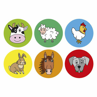 PLUSH - ANNIMALI TAR-RAZZETT - DIJAMETRU: 10 CM (48 biċċa)