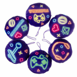 Gamer tal-Plush Round | Diametru: 10 cm (48 biċċa)