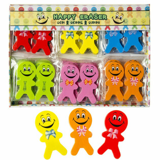 Gomom Smiley Ferrieħa f'żewġ partijiet (36 sett)