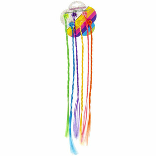 Rainbow Hair Braids 6-biċċiet fuq karta (24 biċċa)