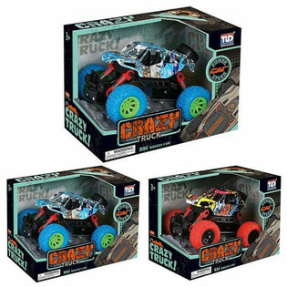 Pull Back Crazy Monster Trucks Grandi - Kaxxa tar-Rigal Lussuża (Sett ta' 2)