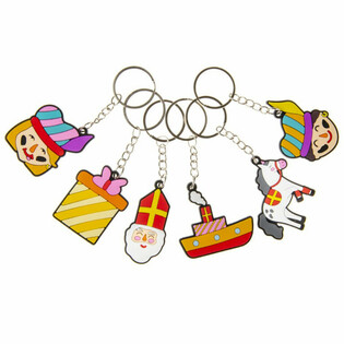 KEYCHAINS TA' SAN NIKOLA (SINTERKLAAS) - 48 pz