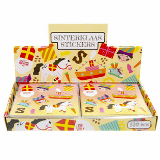 Stickers Divertenti - Mudell: San Niklaw (Sinterklaas) (120 biċċa)