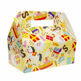 MENUBOX SAN NIKLAW (Sinterklaas) - 22.5 x 12 x 9.5 cm (24 pz)