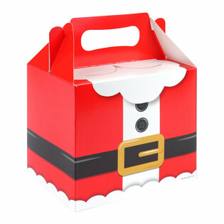 Menu Box - Milied Santa Claus - 14 x 9,5 x 18 cm (12 pz)