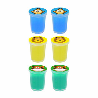 Vażetti tas-Slime tal-Ġungla (6 biċċiet)