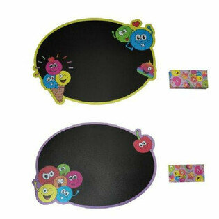 Chalkboard Smiley bil-Ġibs (Display 24 biċċa)