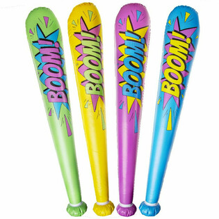 Mazza Kbira li Tintefaħ 'Boom!' - 85cm - Diversi Kuluri (12-il biċċa)