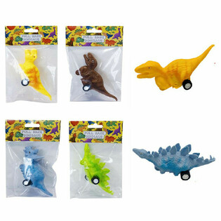 MIX DINOSAURI PULL BACK (24 biċċa)