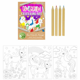 Sett tat-Tpinġija Unicorn ECO FRIENDLY (25 biċća)
