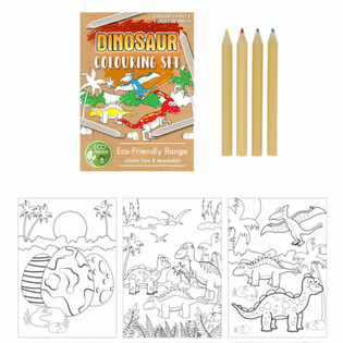 Set tat-Tpinġija tad-Dinosawri ECO FRIENDLY (25 biċċa)