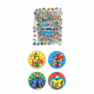 Mix Super Hero - Blalen tal-Gomma &Oslash;3.3 cm (100 biċċa)