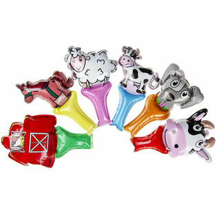 Bżonnijiet tal-Idejn Self-Inflatable tal-Annimali tal-Razzett (48 pz.)