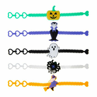 BRAZZULETTI TAS-SILIKONJU HALLOWEEN (12-il biċċa)