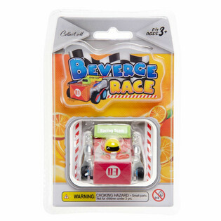 PULLBACK RACE AUTO - BEVERAGE RACE CAR (12-il Biċċa)
